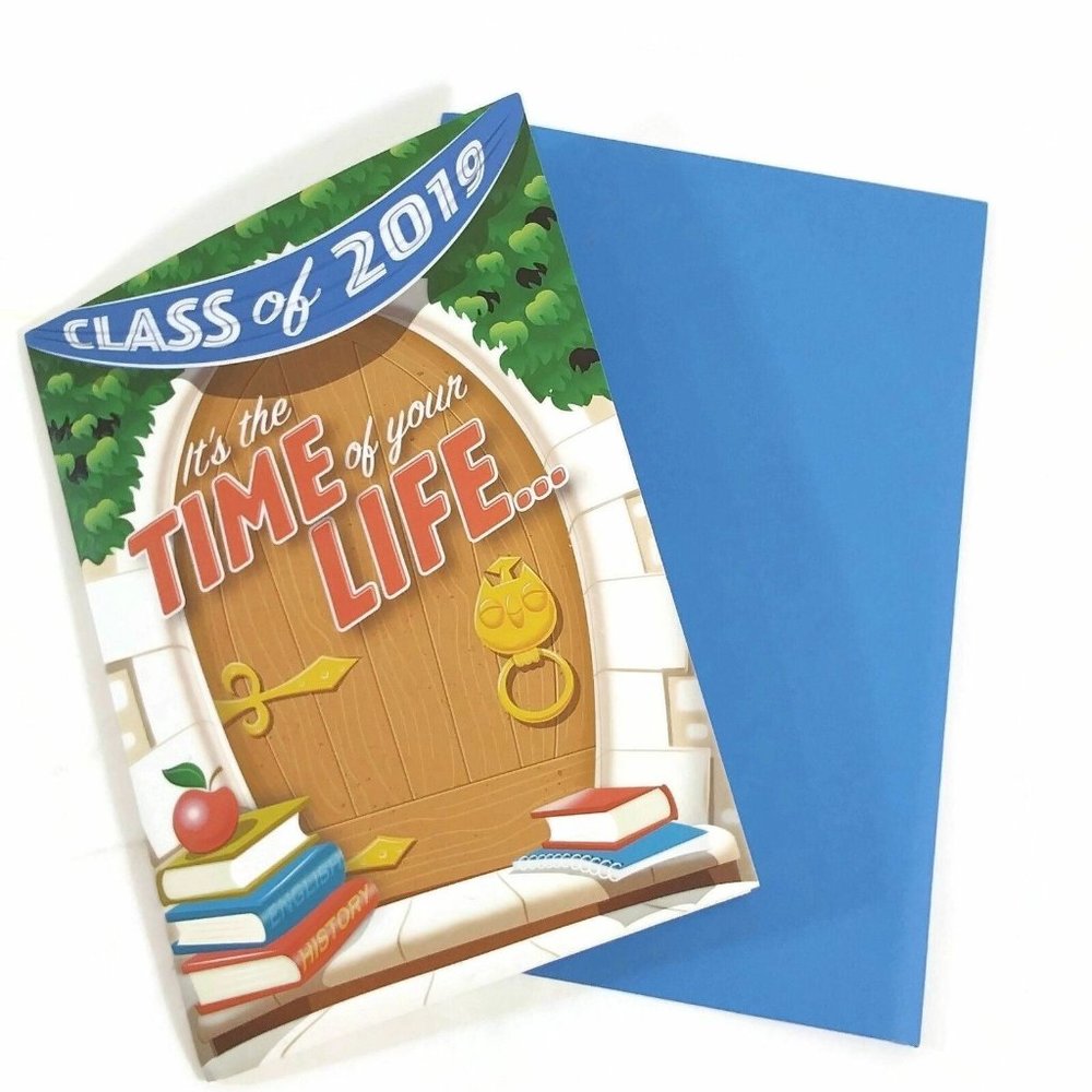2019 Graduation Grad Greeting Card Musical Music Sound 3D Pop-Up Congregation